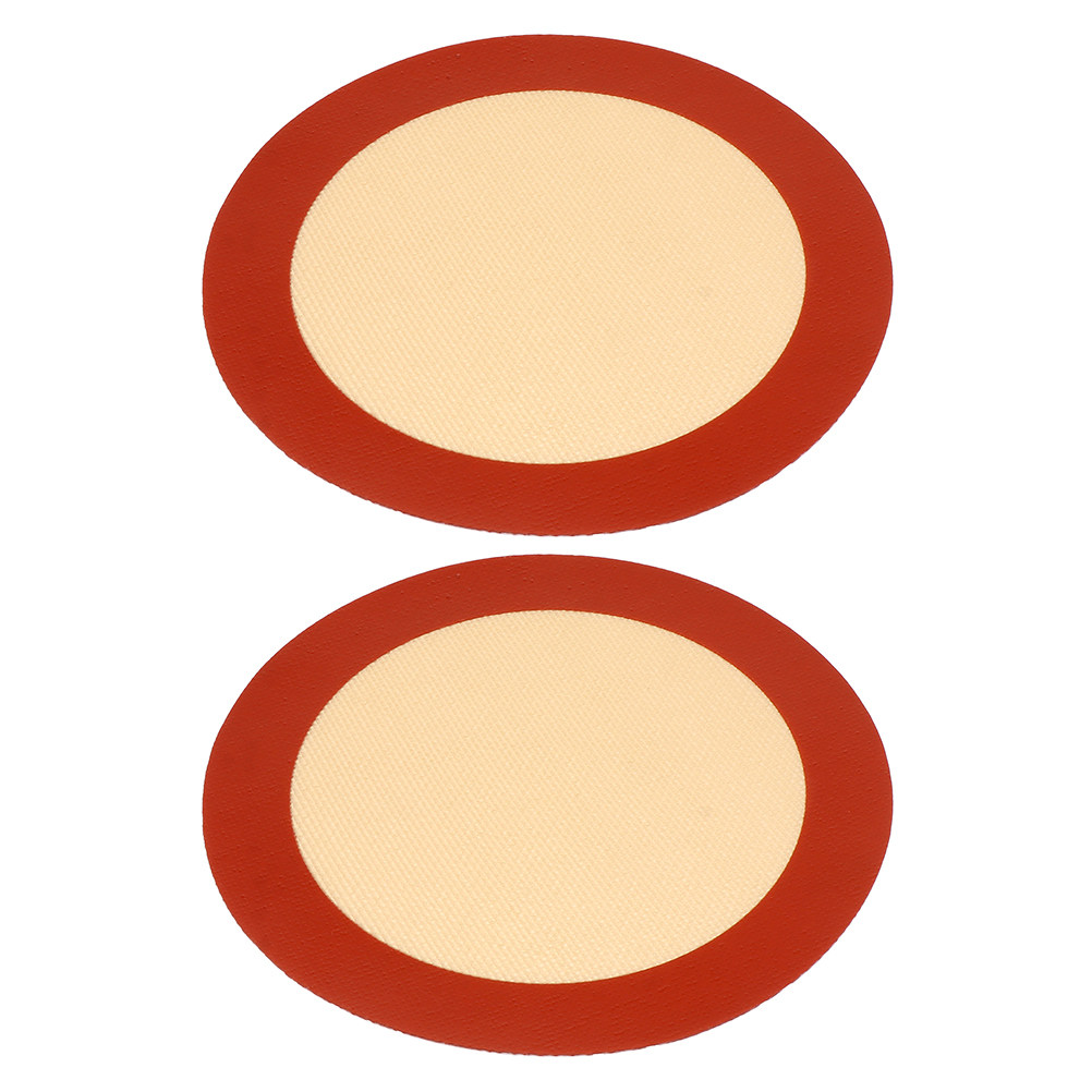 Heat Mat Silicone - 2Pcs Silicone Non Stick Reusable Baking