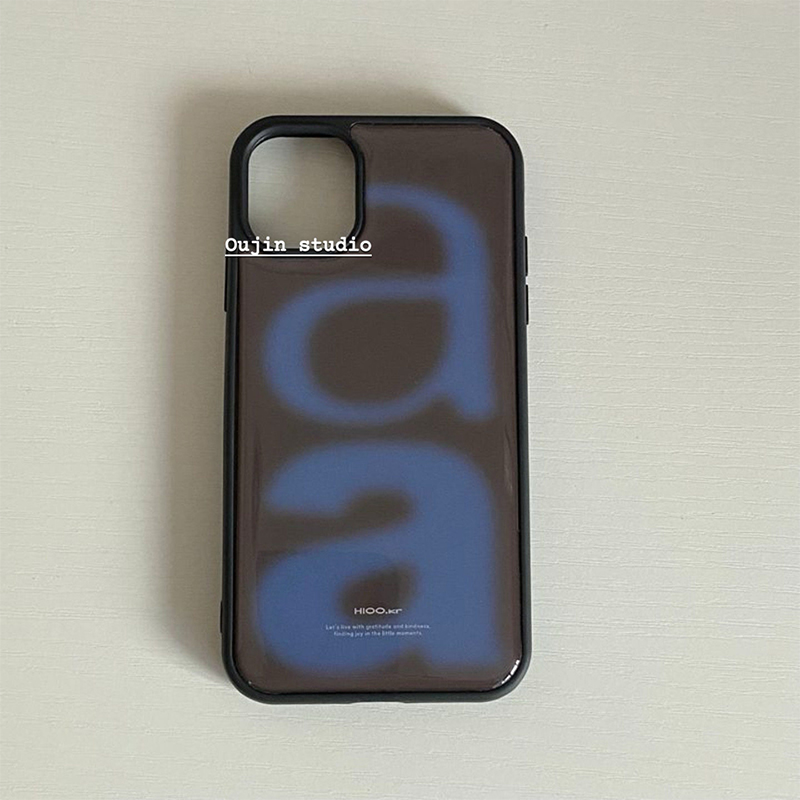 Back Cover Adhesive - Korean Advanced Blue Letter 