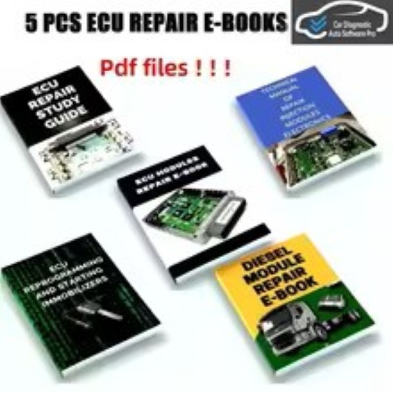Electronics Repair Guide - Pack of 5 ECU Repair Manuals
