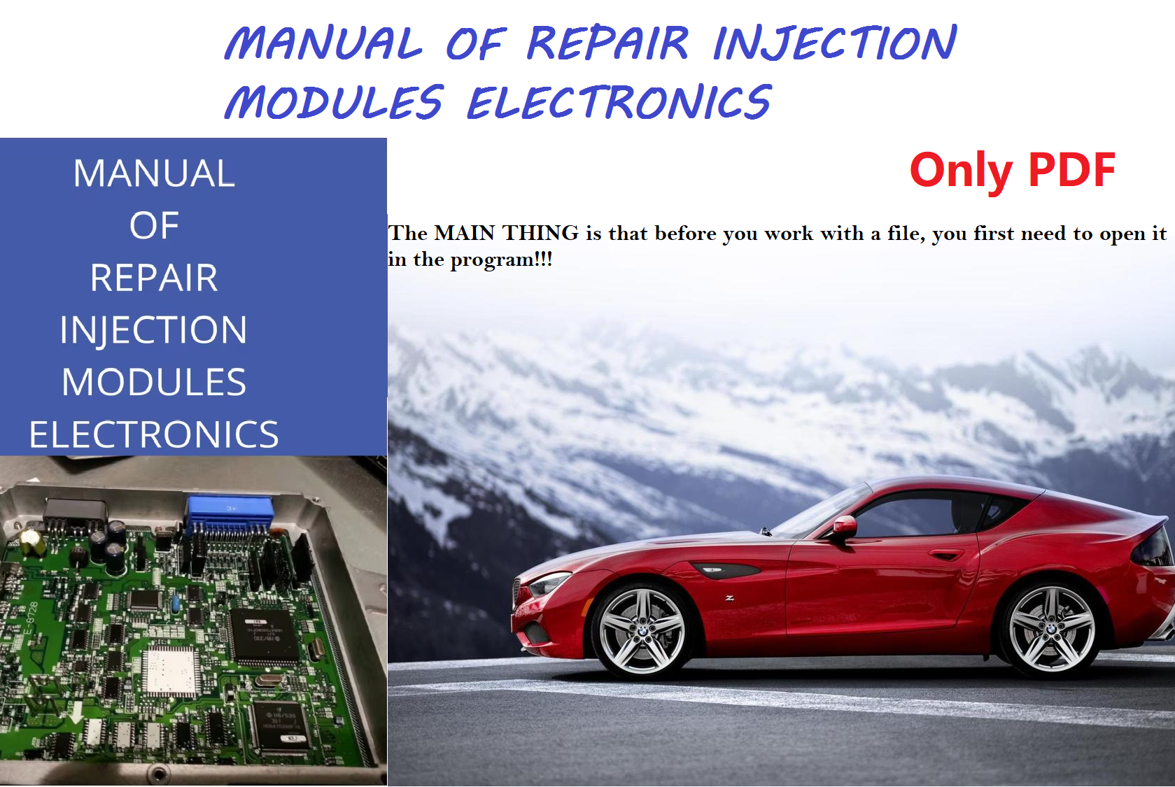 Electronics Repair Guide - New Technical Manual for Repairing Injection