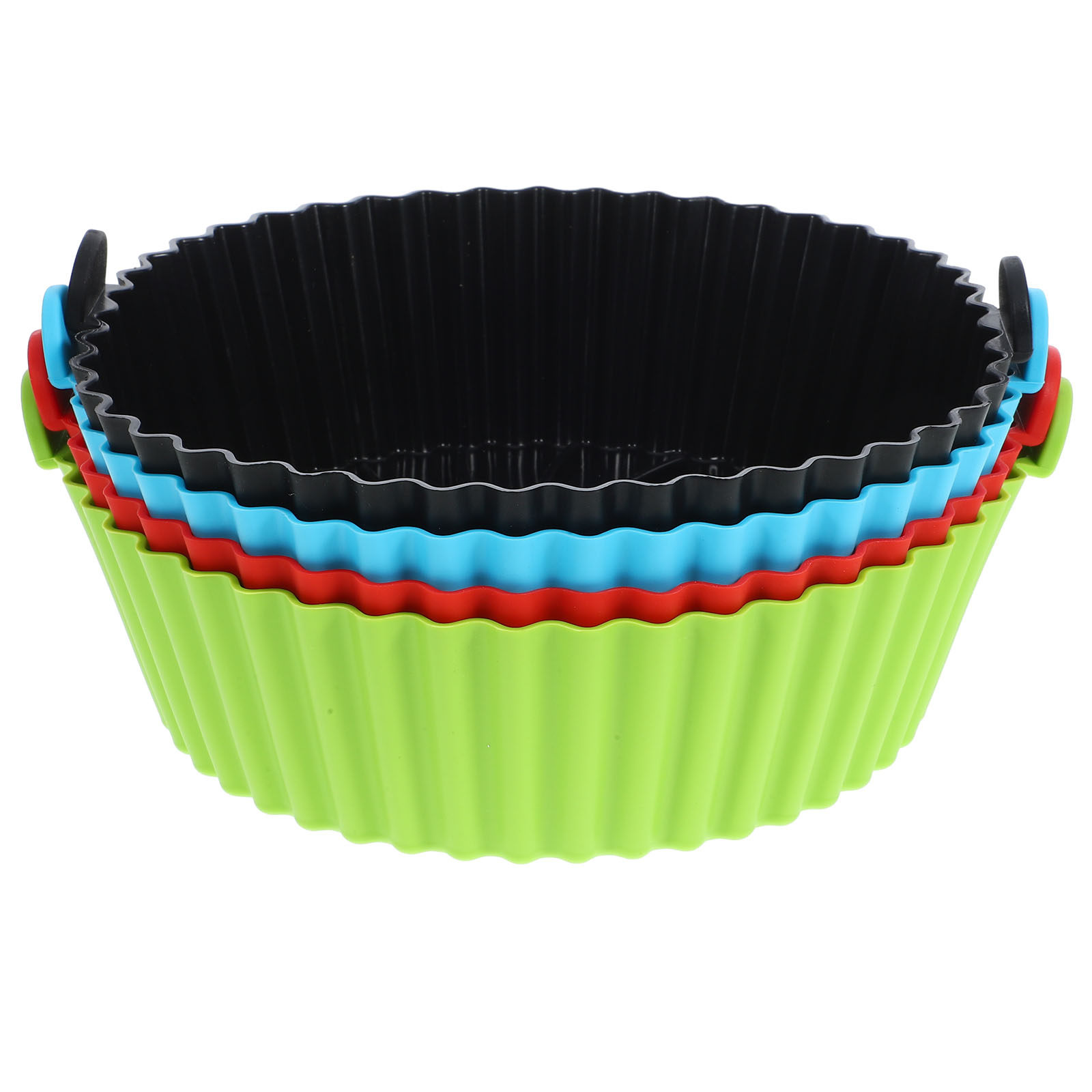Heat Mat Silicone - 4Pcs Silicone Round Reusable Non Stick