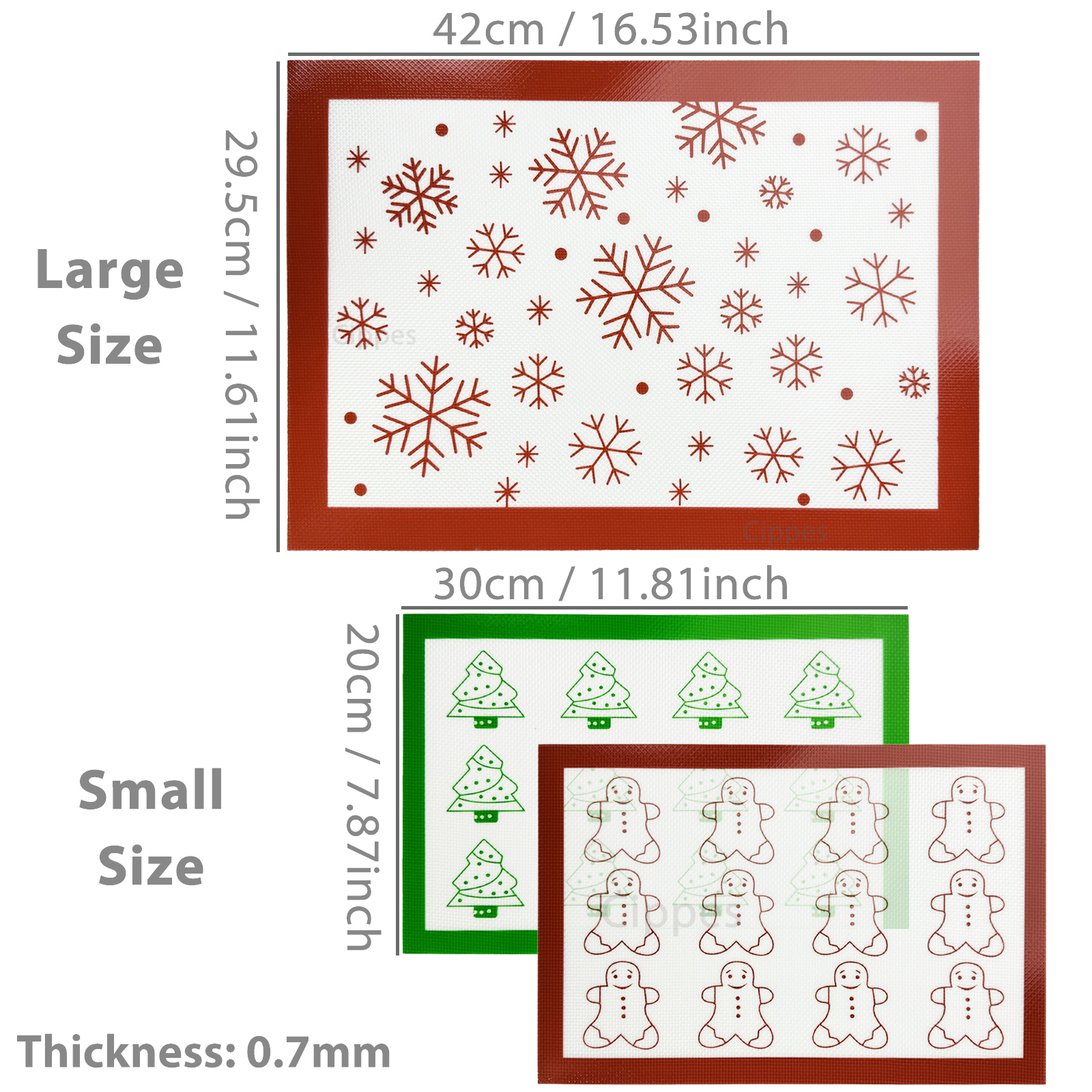 Silicone Baking Mat for Christ - Heat Mat Silicone บทวิจารณ์และราคา