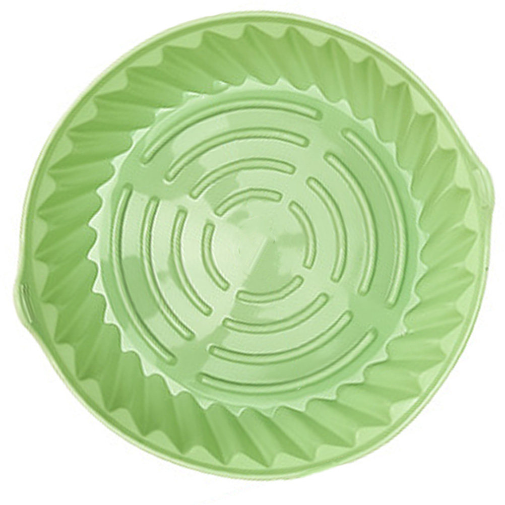 Round Reusable Silicone Air Fr - Heat Mat Silicone บทวิจารณ์และราคา
