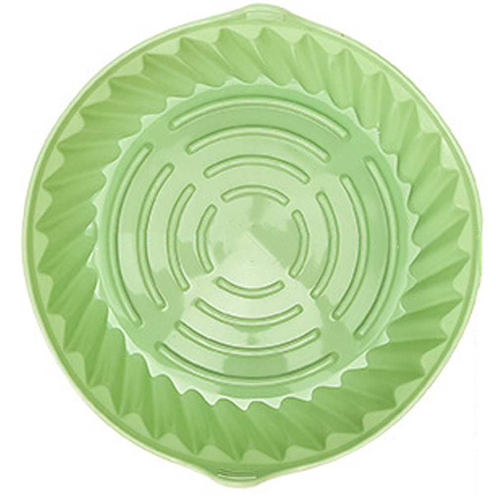 Round Reusable Silicone Air Fr - Heat Mat Silicone บทวิจารณ์และราคา