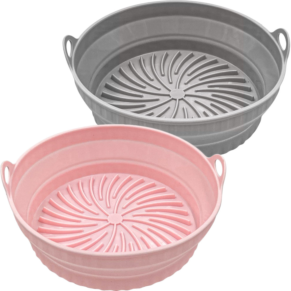 2Pcs Air Fryer Silicone Liner  - Heat Mat Silicone บทวิจารณ์และราคา