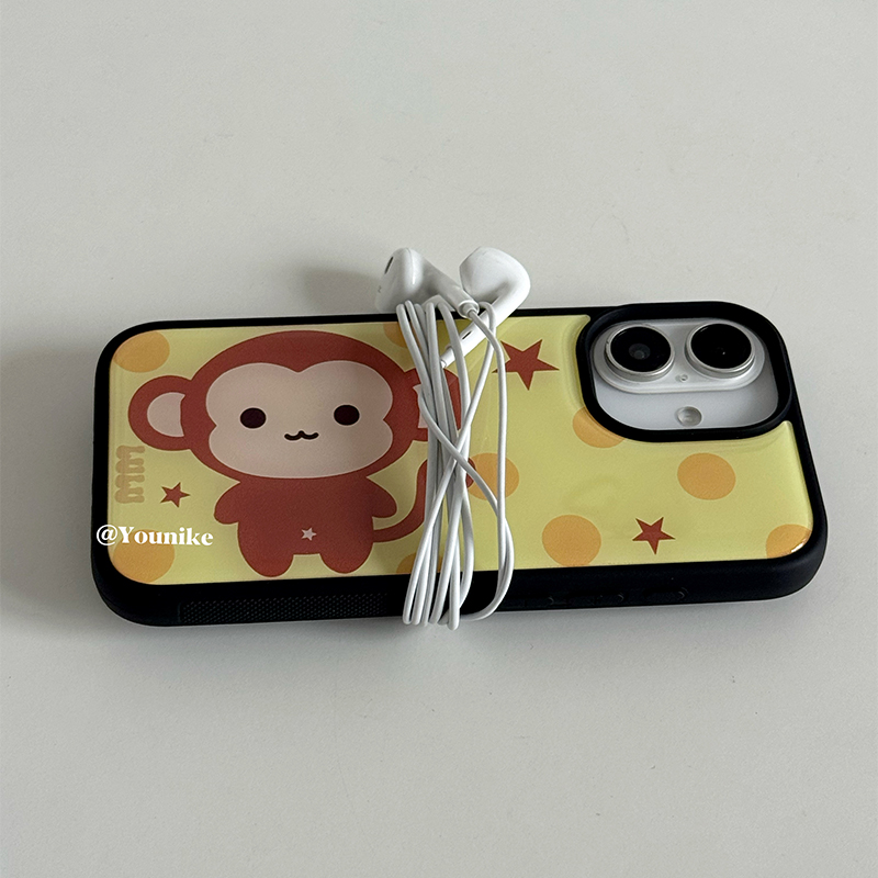 Korean Ins Cute Polka Dots Mon - Back Cover Adhesive บทวิจารณ์และราคา