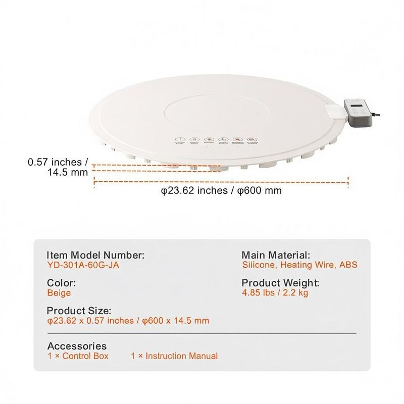 Silicone Heating Mat 24x15 Inc - Heat Mat Silicone บทวิจารณ์และราคา