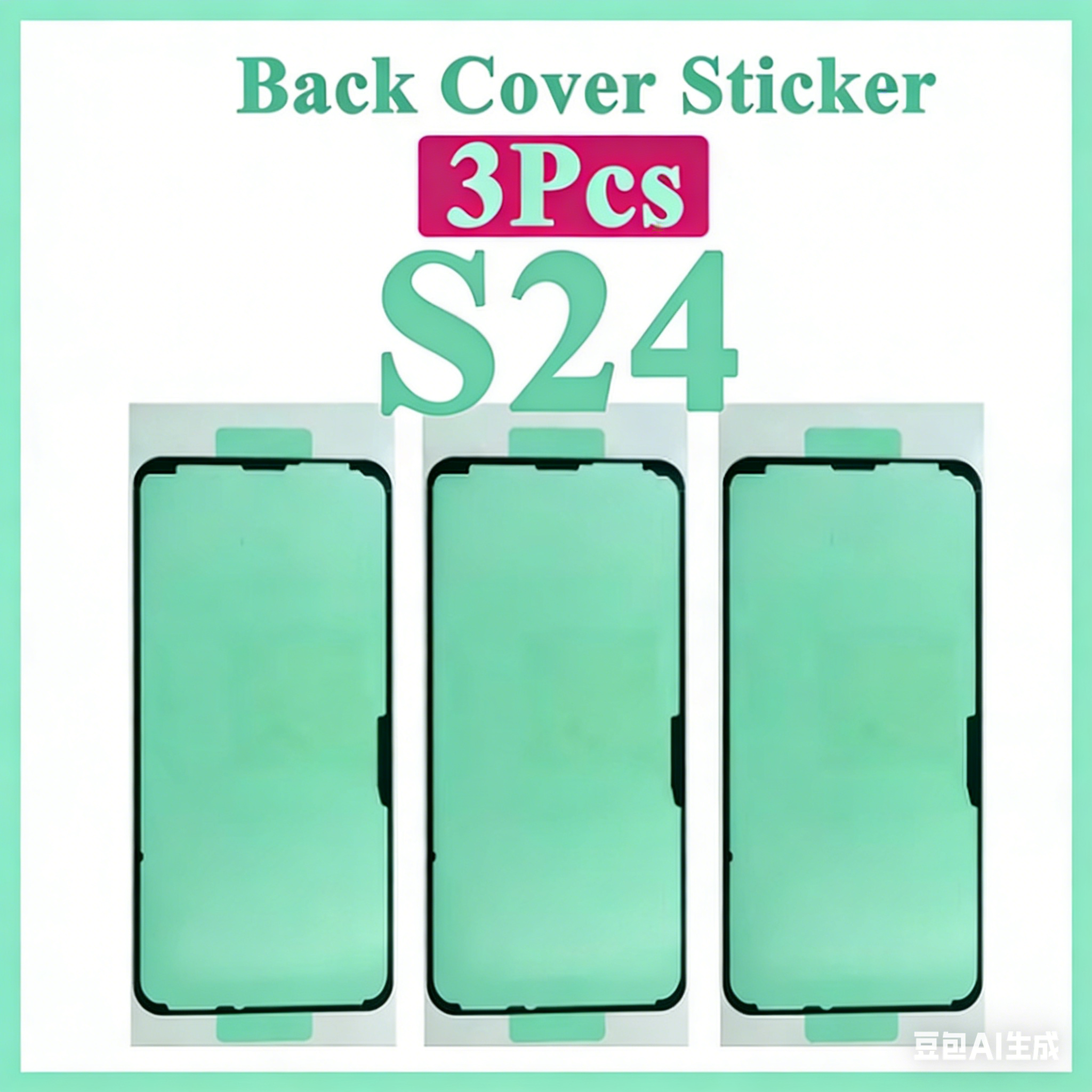 3Pcs Waterproof Adhesive Tape  - Back Cover Adhesive บทวิจารณ์และราคา