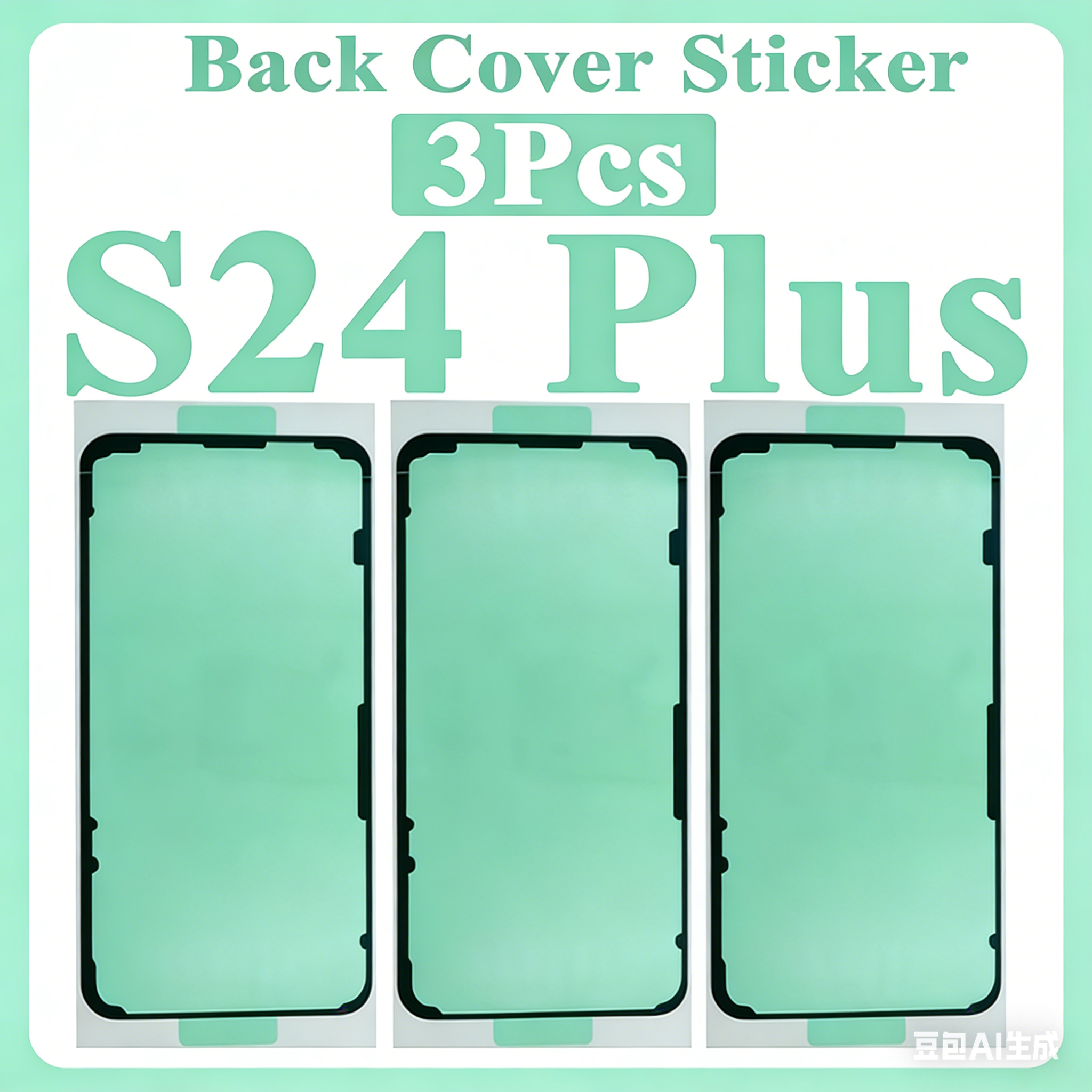 3Pcs Waterproof Adhesive Tape  - Back Cover Adhesive บทวิจารณ์และราคา