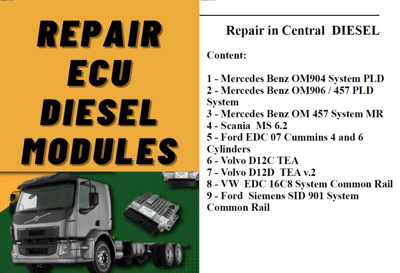 5 PCS ECU REPAIR Manuals Repai - Electronics Repair Guide บทวิจารณ์และราคา