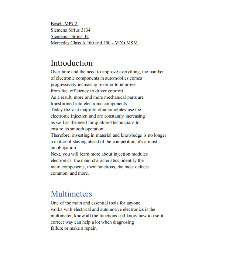 ECU Modules Repair Ebook - Com - Electronics Repair Guide บทวิจารณ์และราคา