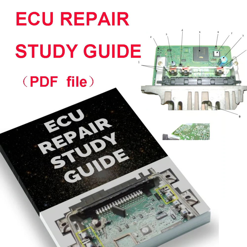 5 PCS ECU REPAIR Manuals E-BOO - Electronics Repair Guide บทวิจารณ์และราคา