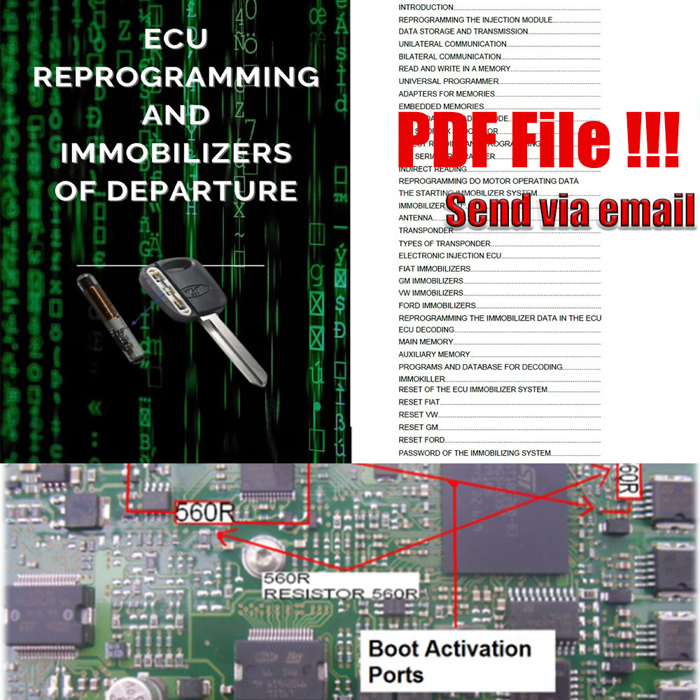 5 PCS ECU REPAIR Manuals E-BOO - Electronics Repair Guide บทวิจารณ์และราคา