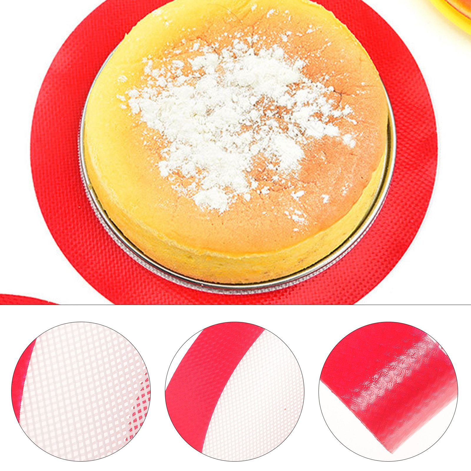 Heavy Duty Silicone Baking Mat - Heat Mat Silicone บทวิจารณ์และราคา