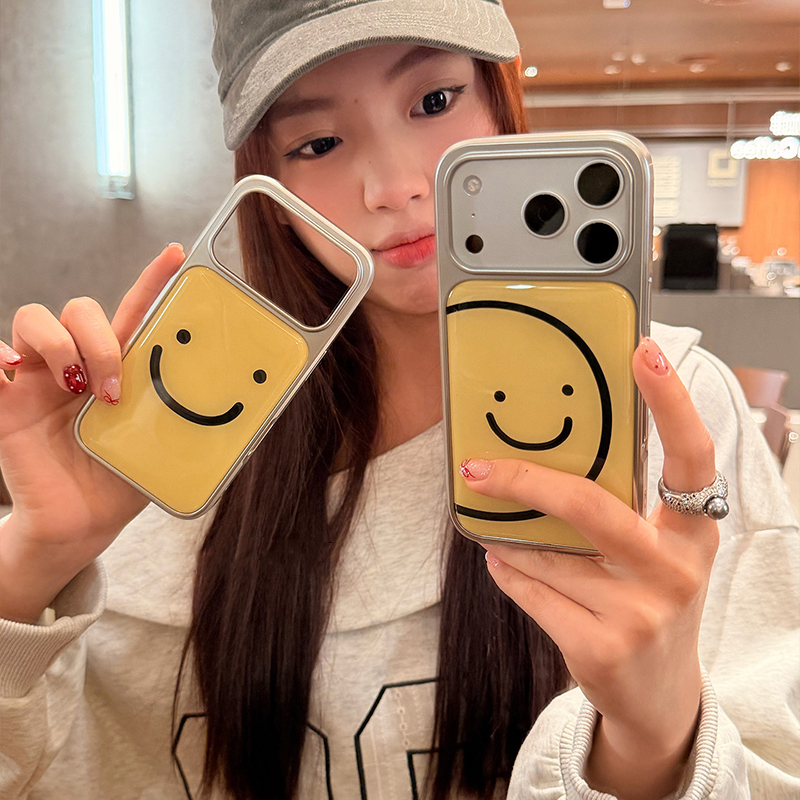 Ins Minimalist Lines Smiling F - Back Cover Adhesive บทวิจารณ์และราคา