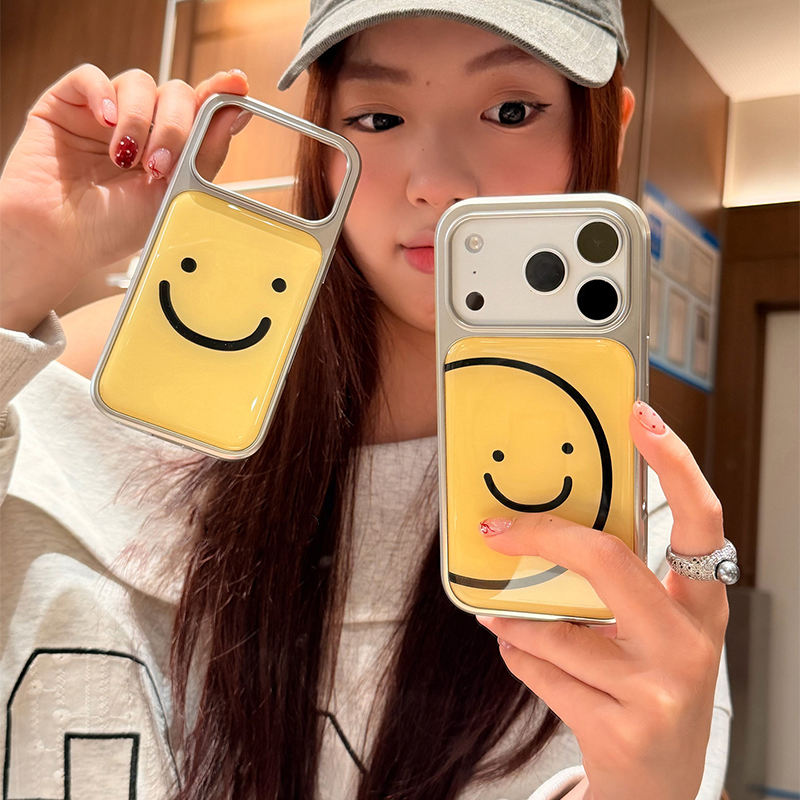 Ins Minimalist Lines Smiling F - Back Cover Adhesive บทวิจารณ์และราคา