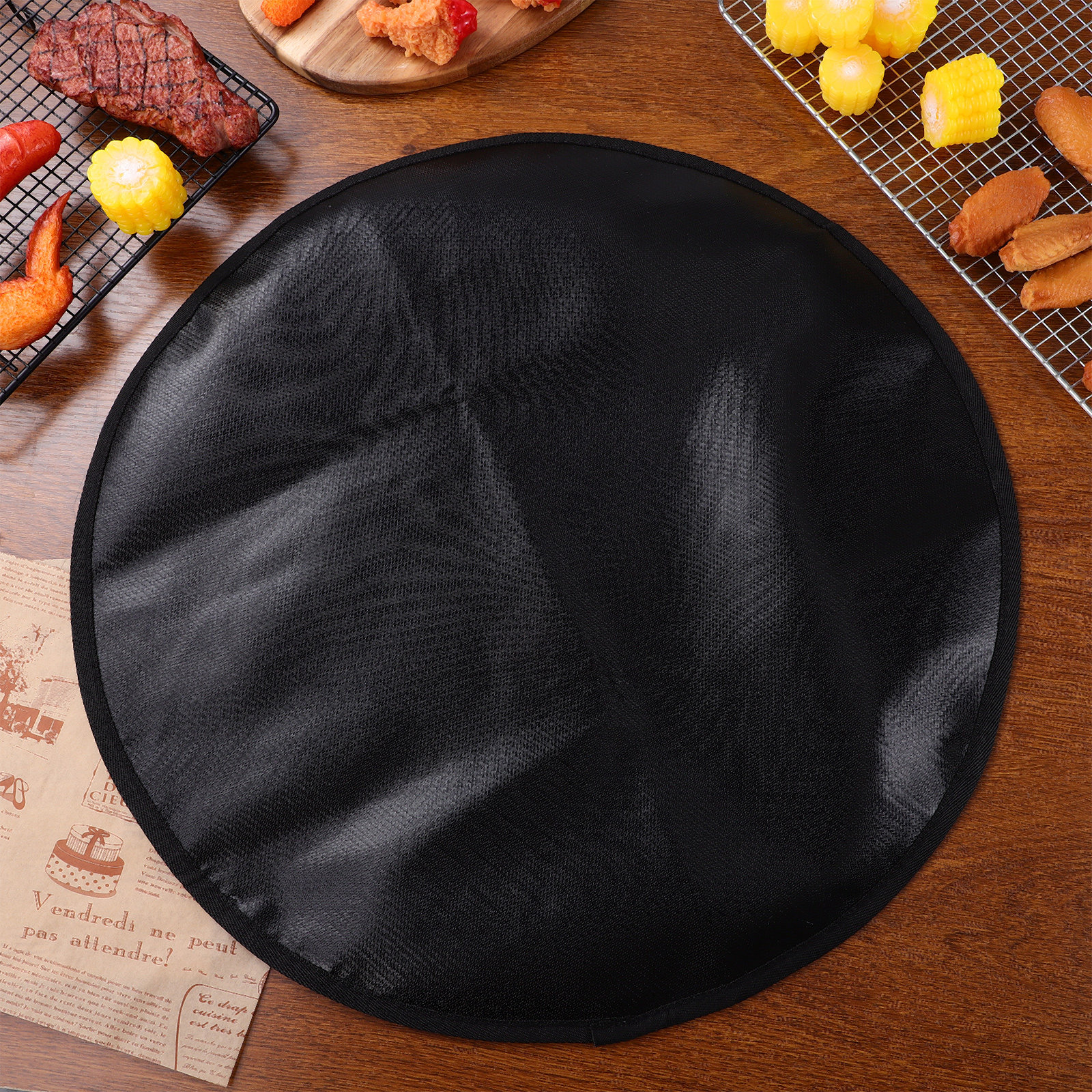 Fire Pit Mat Silicone Fireproo - Heat Mat Silicone บทวิจารณ์และราคา