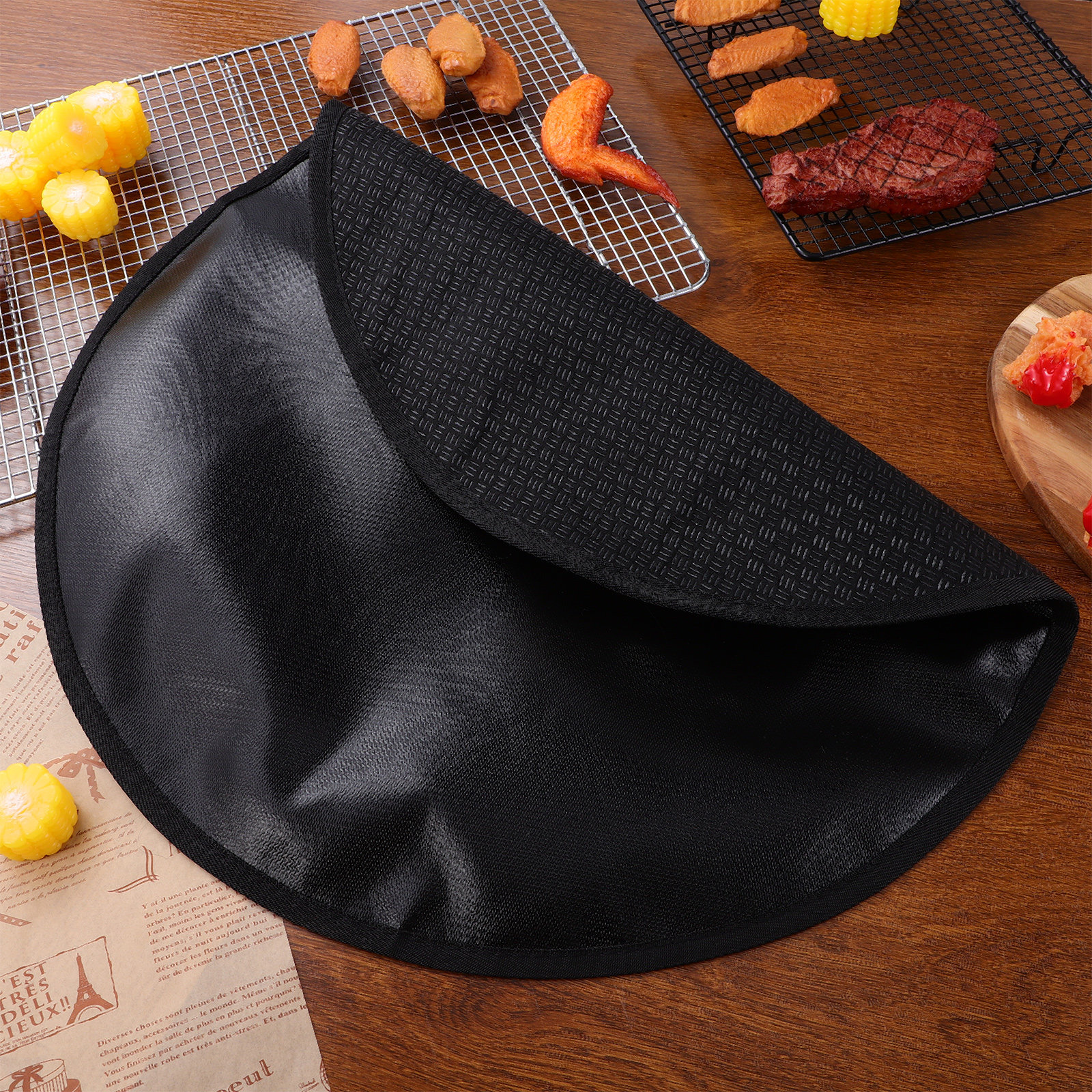 Fire Pit Mat Silicone Fireproo - Heat Mat Silicone บทวิจารณ์และราคา