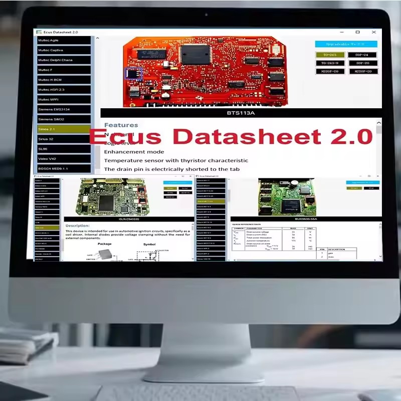 ECU Datasheet 2.0 Automotive E - Electronics Repair Guide บทวิจารณ์และราคา