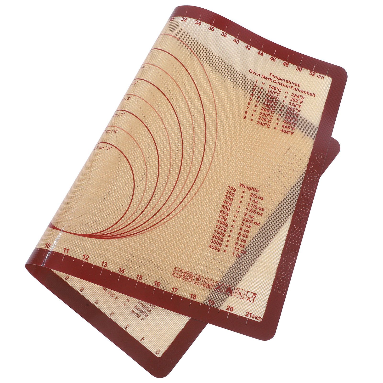 Silicone Baking Mat Reusable N - Heat Mat Silicone บทวิจารณ์และราคา