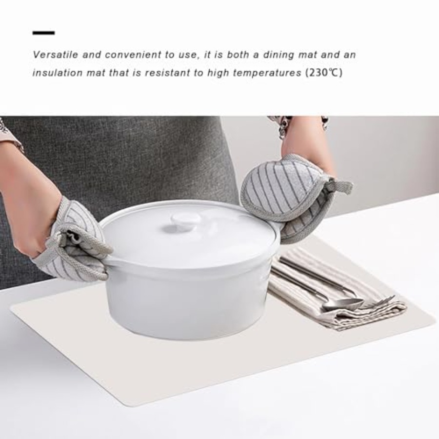 Silicone Placemats, Food-Grade - Heat Mat Silicone บทวิจารณ์และราคา